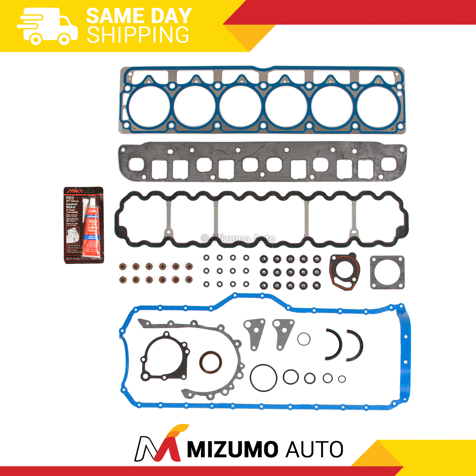 Full Gasket Set Fit 04-06 Jeep Wrangler Grand Cherokee 4.0L OHV VIN V, S