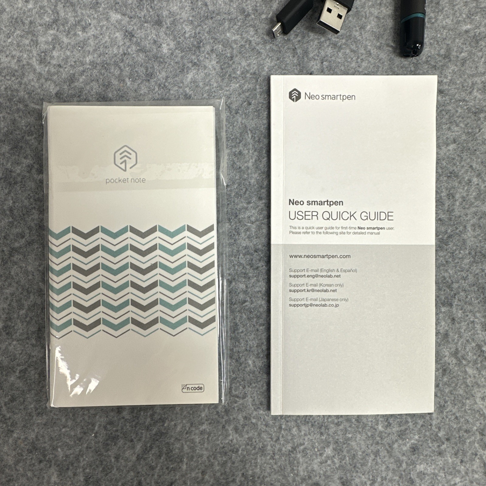 NEO SMARTPEN N2 Bluetooth Digital Pen Compatible with iOS Android - Titan Black