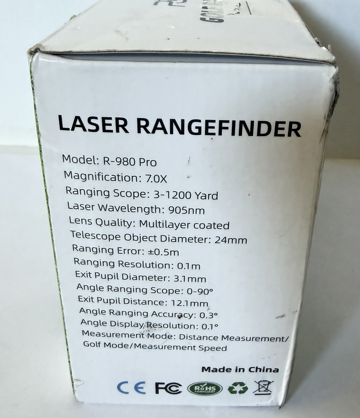 Roykaw rangefinder - Golf rangefinder with slope