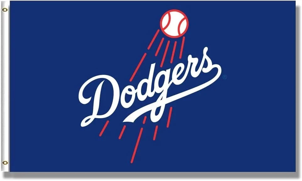 Los Angeles Dodgers Flag Large 3x5 Banner Logo Baseball MLB  FREE SHIPPING