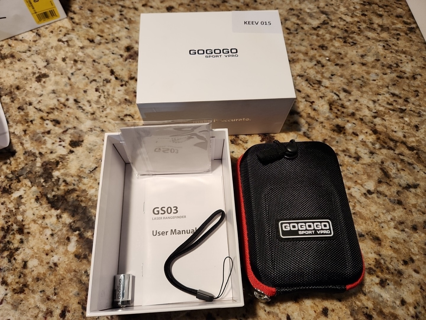Gogogo Sport Vpro GS03 Laser Golf/Hunting Rangefinder 6X Magnification View