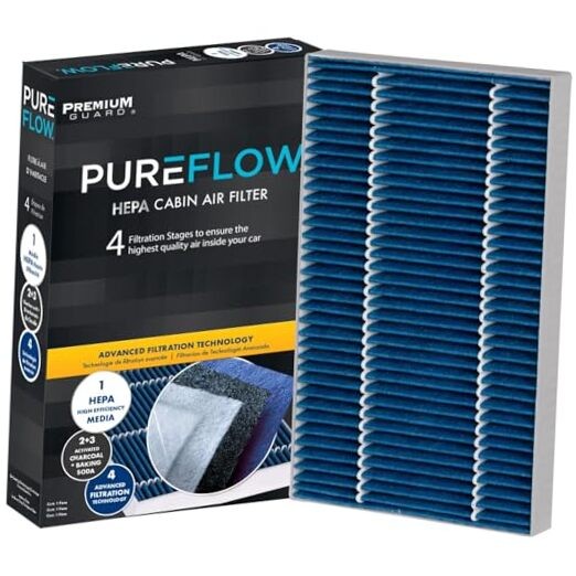 Pureflow Cabin Air Filter PC99302HX | Fits 2017-20 Maserati Levante, 2014 HEPA