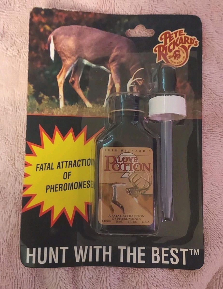 Pete Rickard's LH969 Fatal Attraction of Pheromones Deer Lure LOVE POTION #9 NEW