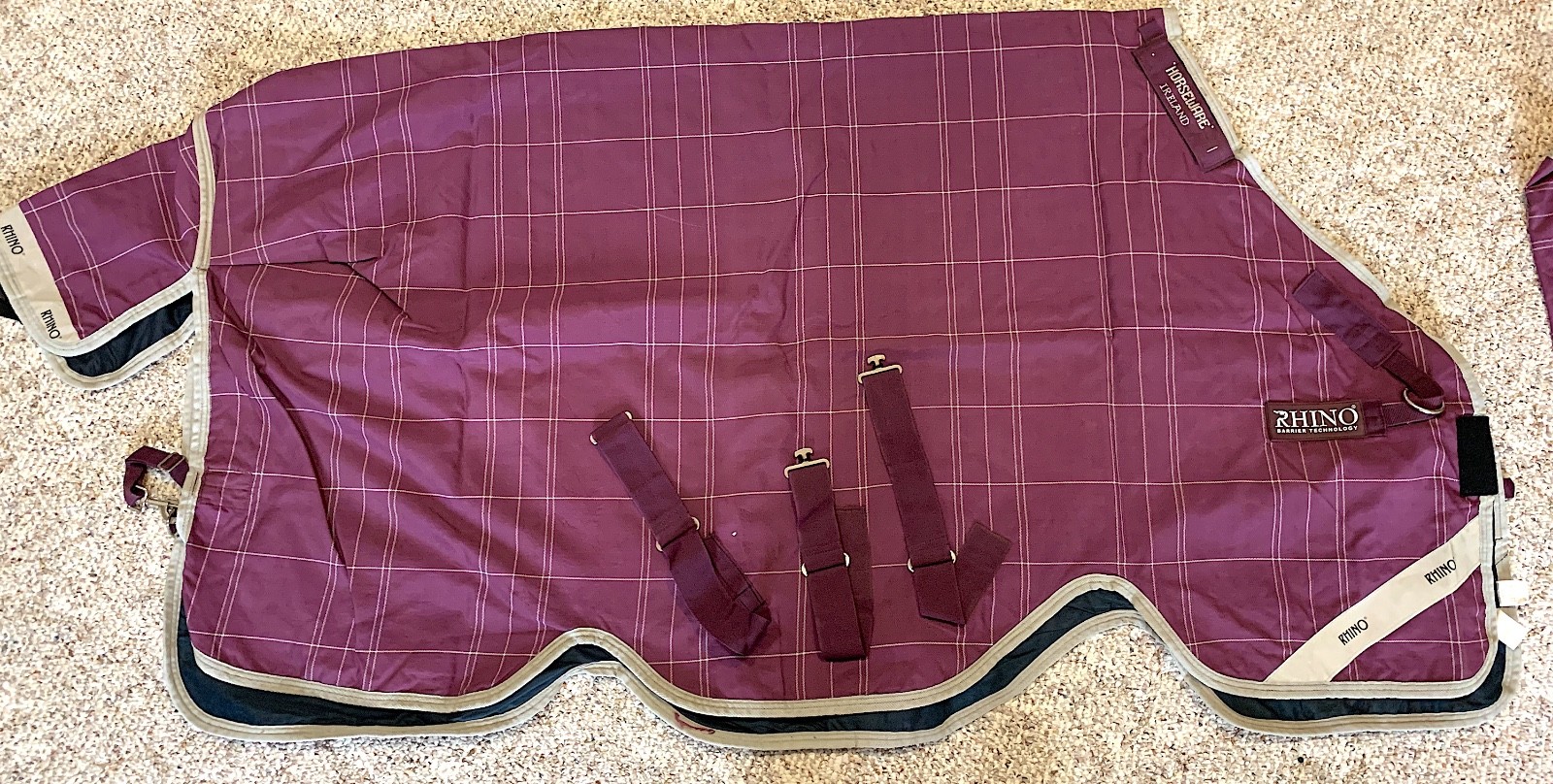 Horseware Rhino Plus Turnout w/ Detachable Hood 0g 66"