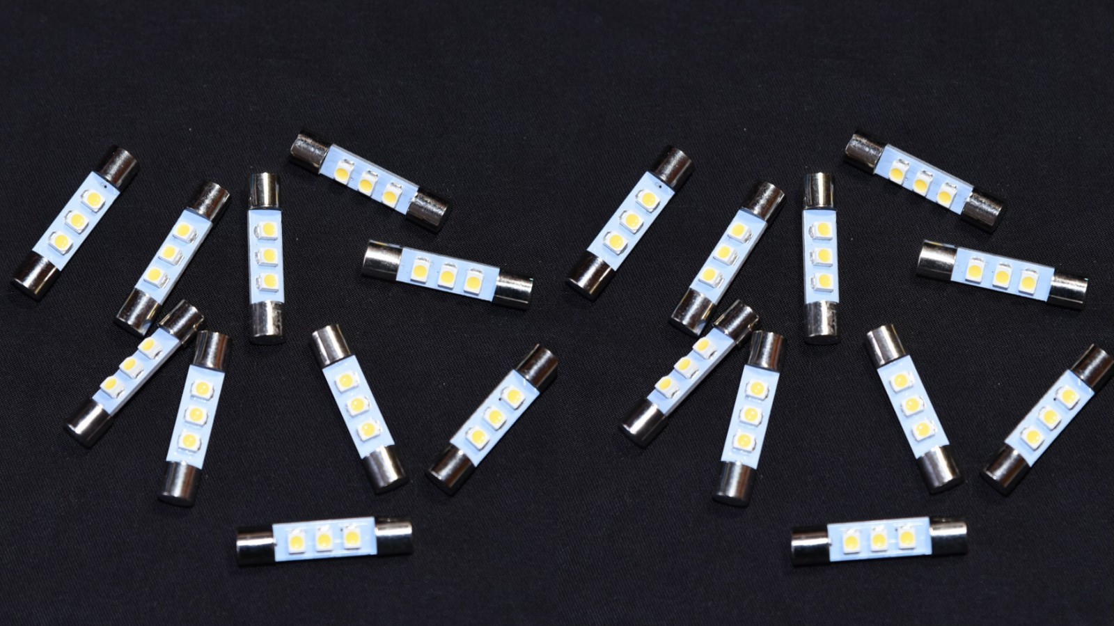 20 Warm White 8V Fuse Lamp LED Light Bulb Vintage Receiver Meter tuning dial