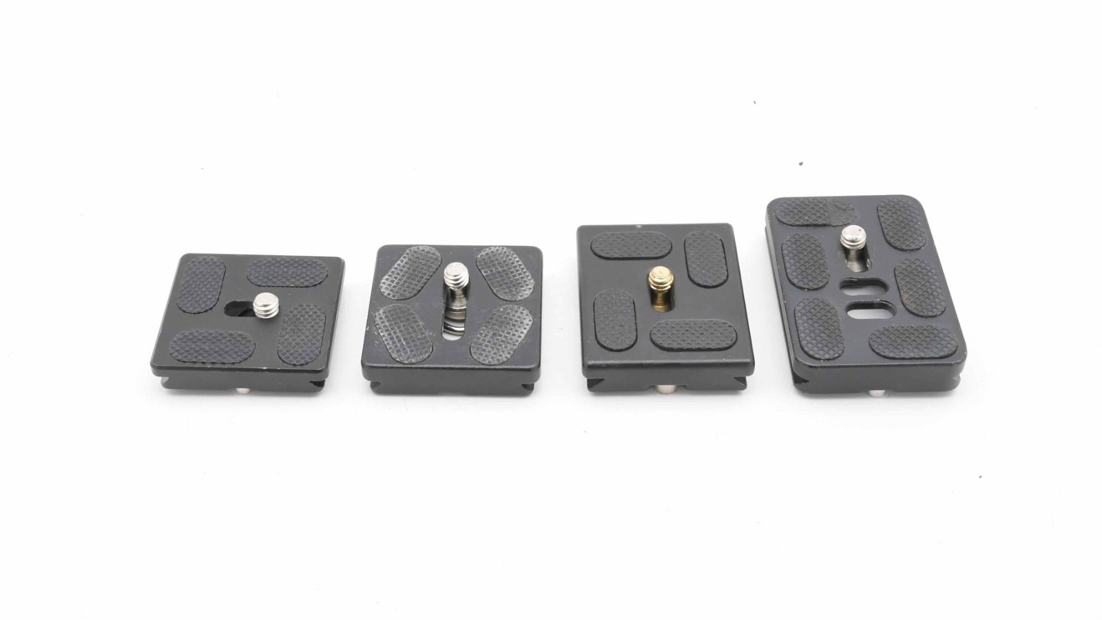 Unbranded Arca Quick Release Plate Lot of 4   40/50/60mm  (#21273)