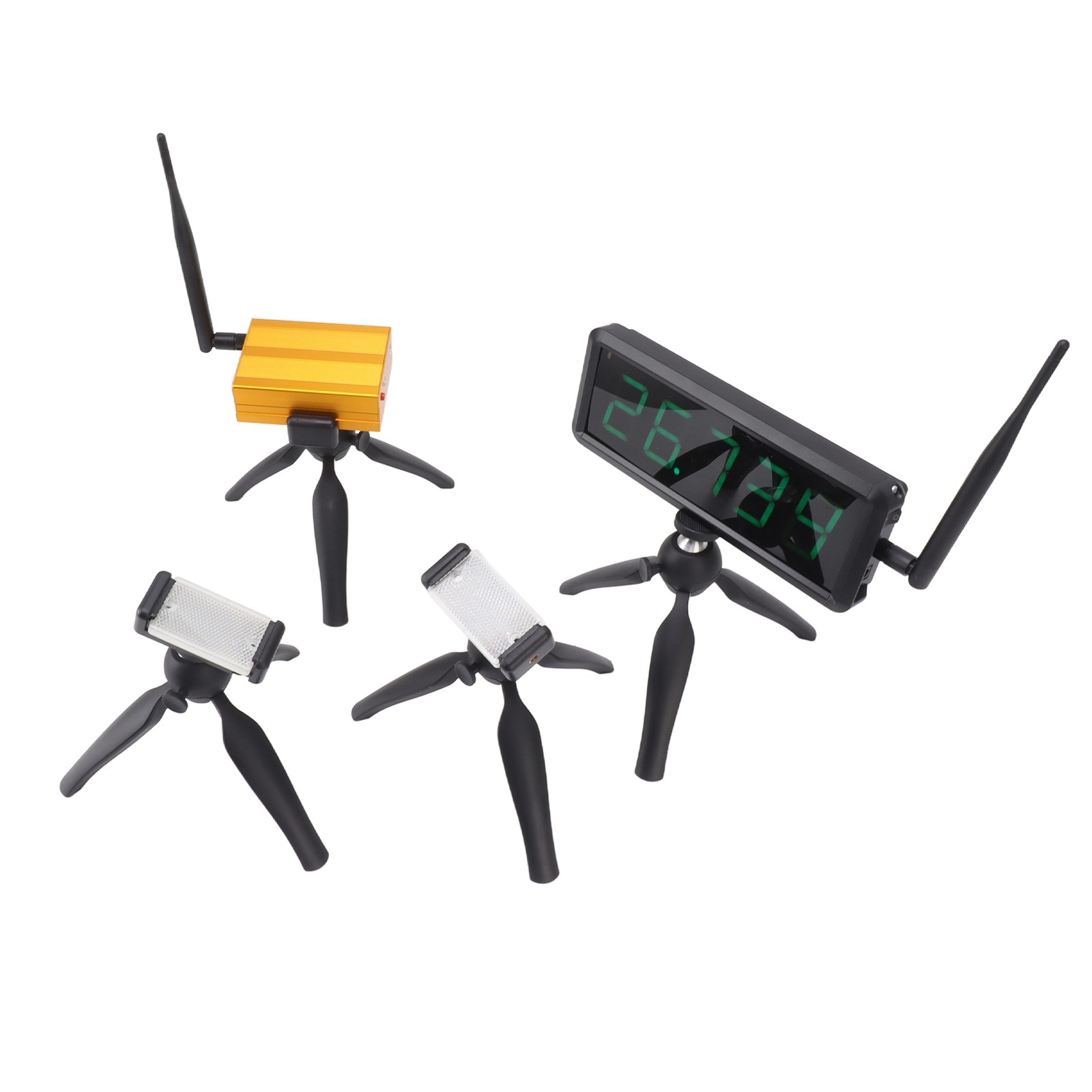 Wireless Digital Timer Sprint Racing Stopwatch For Electronic Bike Speed Trainiˇ