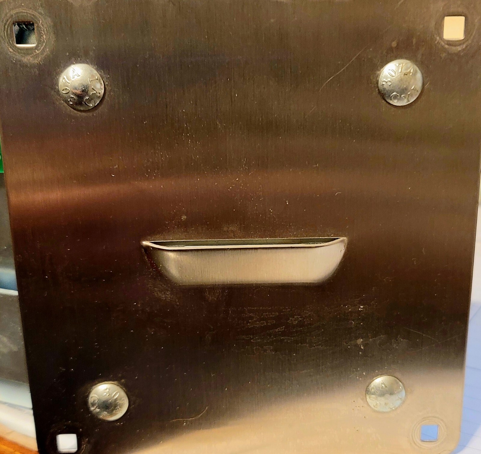 DELTRONIC LABS DL-1275 TICKET DISPENSER with FACE PLATE