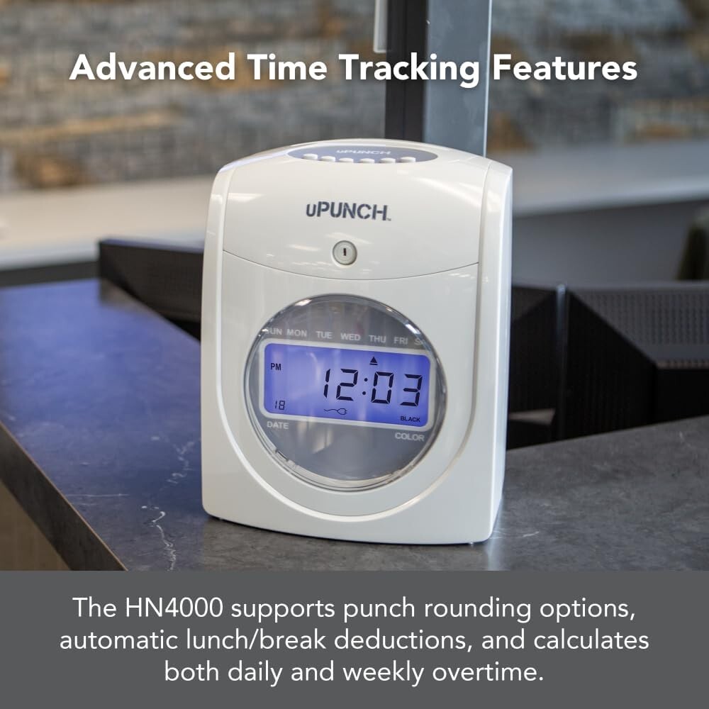 Advanced Time Clock Bundle for Small Business: Accurate Punch Tracking Solution