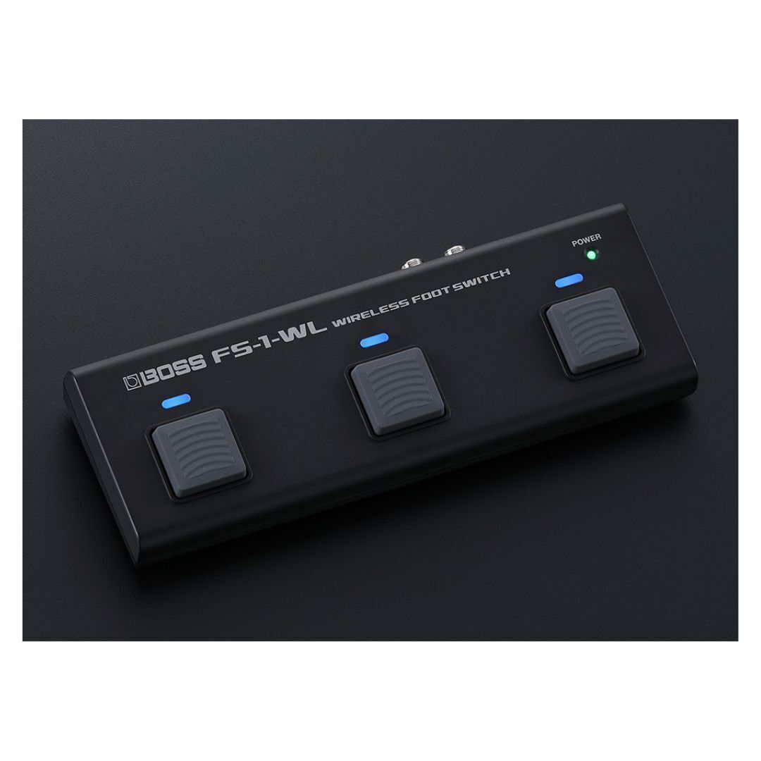 Boss FS 1 WL Bluetooth Wireless Black Footswitch Controller