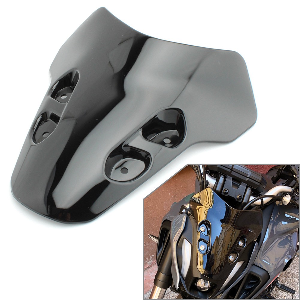 Front Windscreen Windshield Wind Deflector Windscreen Fit Yamaha  MT07 2021-2022