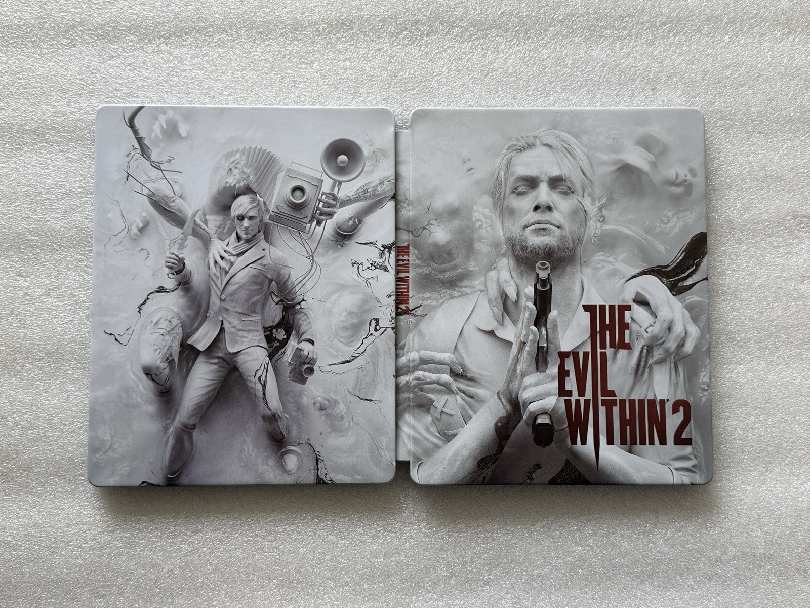 The Evil Within 2 Custom made G2 Steelbook/SteelUp Case PS4/PS5/Xbox, No Game