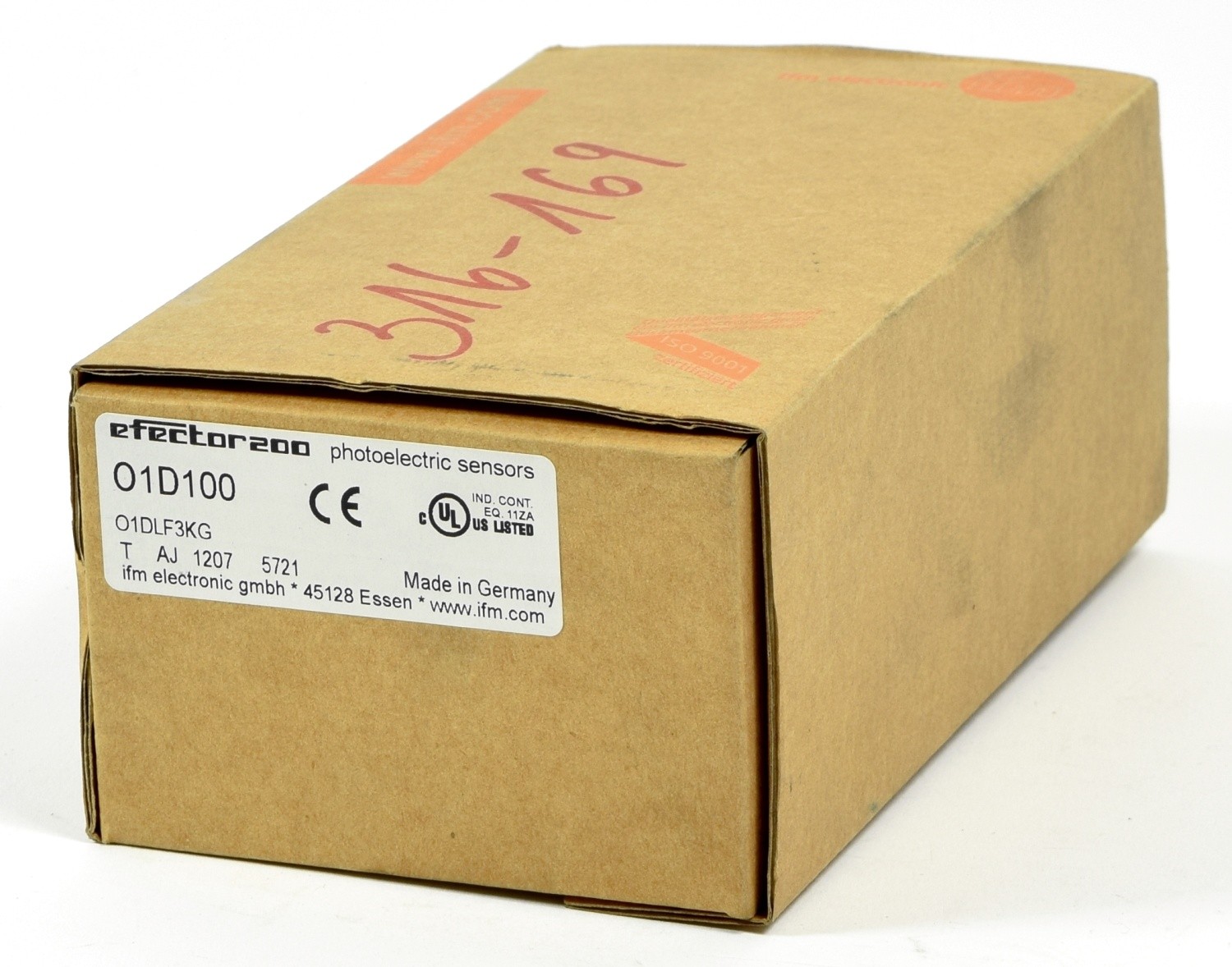 ifm Optical Distance Sensor, O1D100, O1DLF3KG