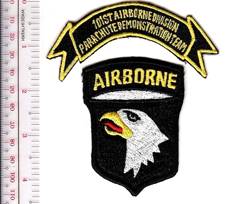 Freefall US Army 101st Airborne Division Parachute Demonstration Team NO TARIFF