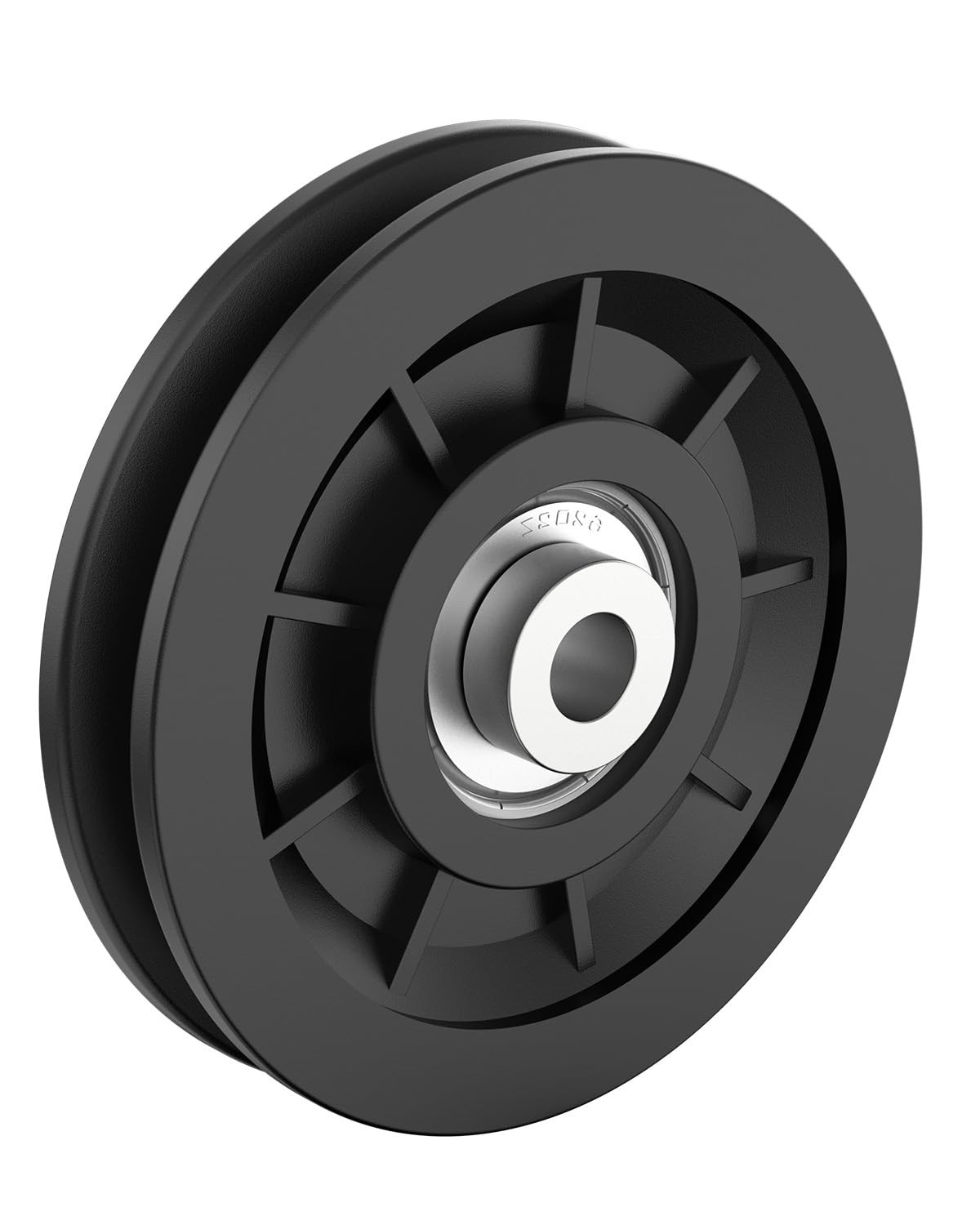 90mm/3.5" Universal Nylon Bearing PulleyWheel Replace for Home Gym Equipment ...