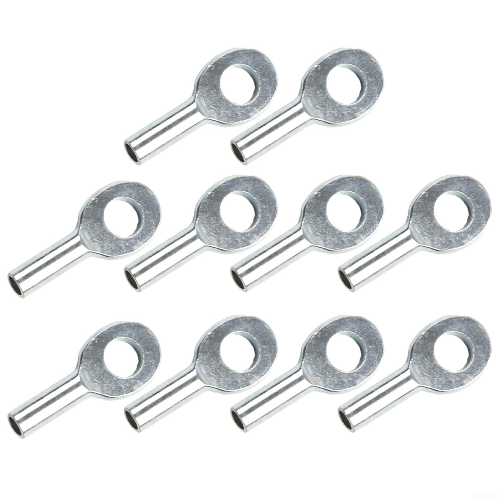 10 Pcs Gym Pulley Machine Cable Eyelet Terminal Interface Port Gym Machine Ac...