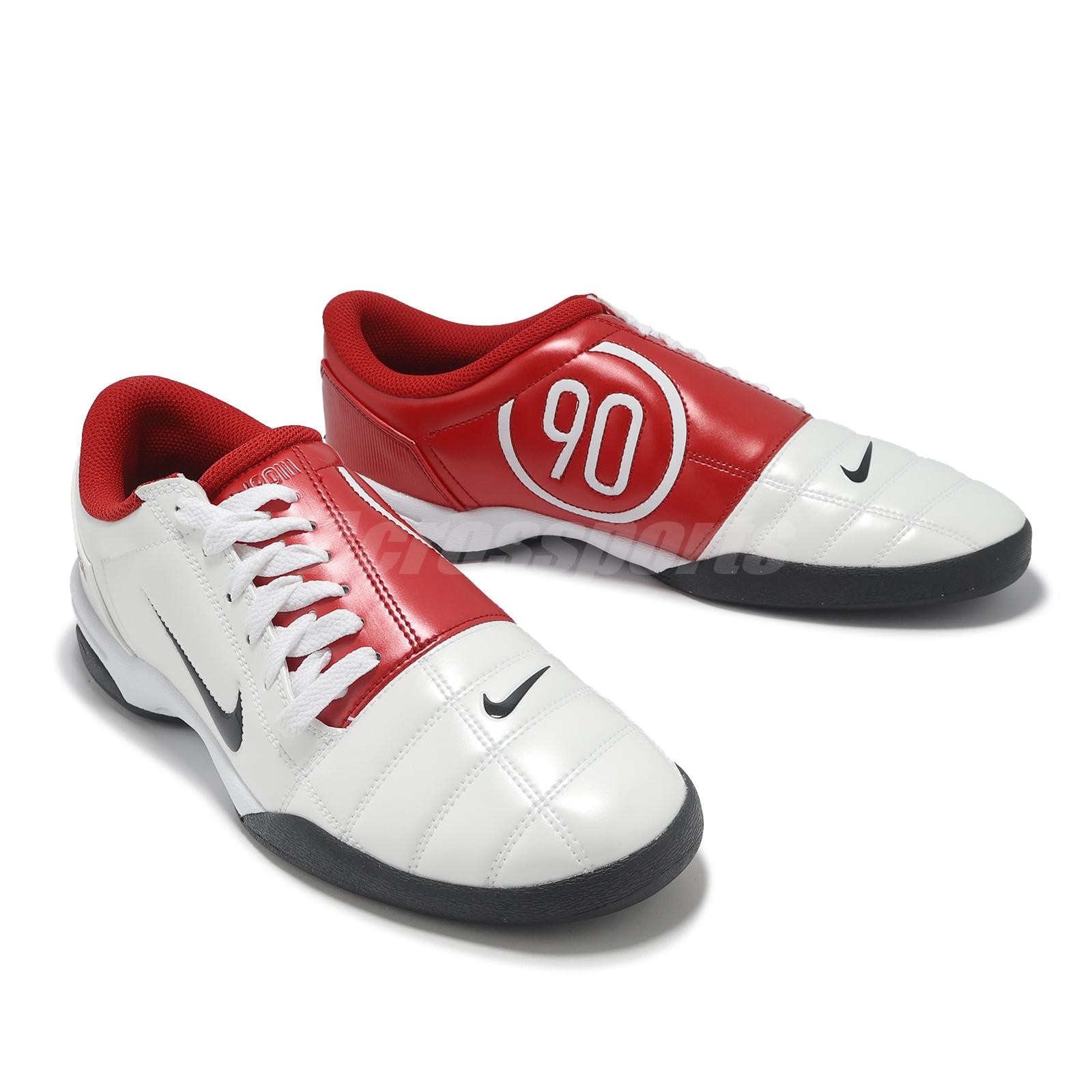 Nike Total 90 White Black Gym Red Men Casual Lifestyle Shoes Sneakers HQ2851-100