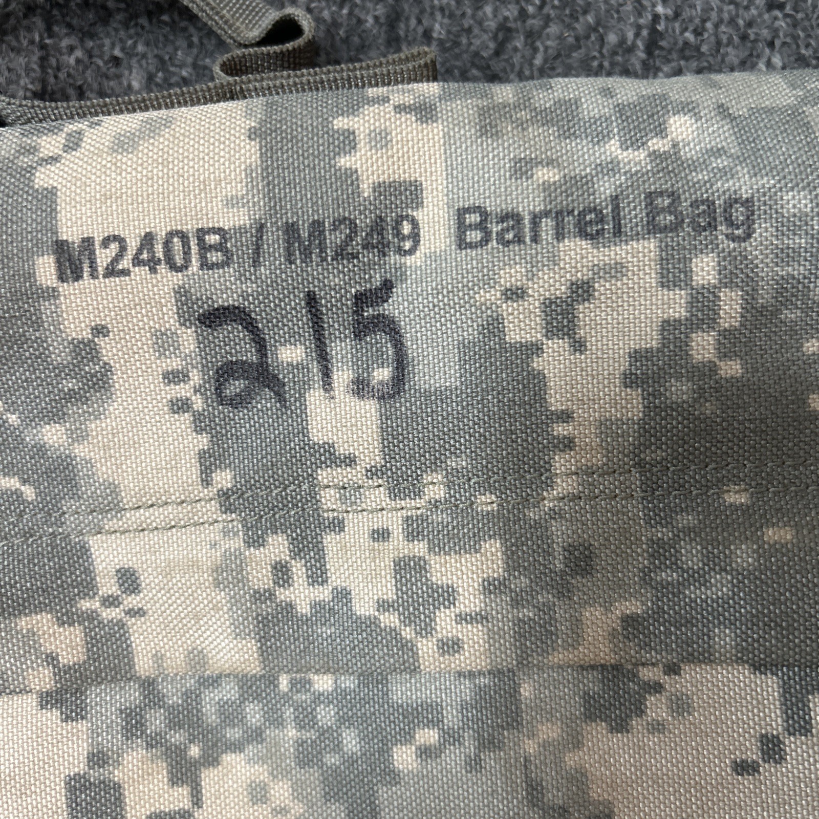 US ARMY ACU CARRYING CASE BARREL BAG