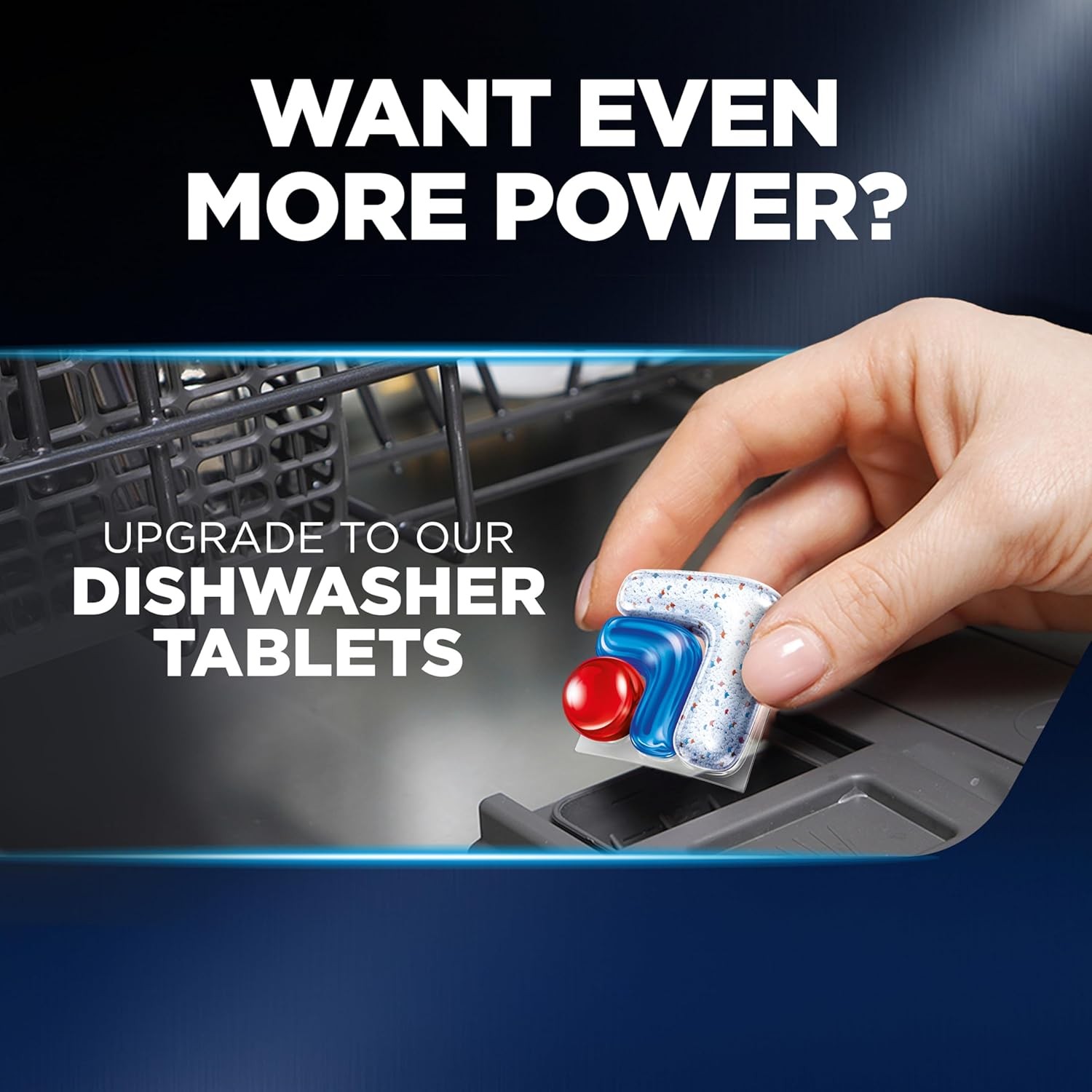Finish Gel Liquid Dishwasher Detergent, Advanced Deep Cleaning Power Dish Soap,