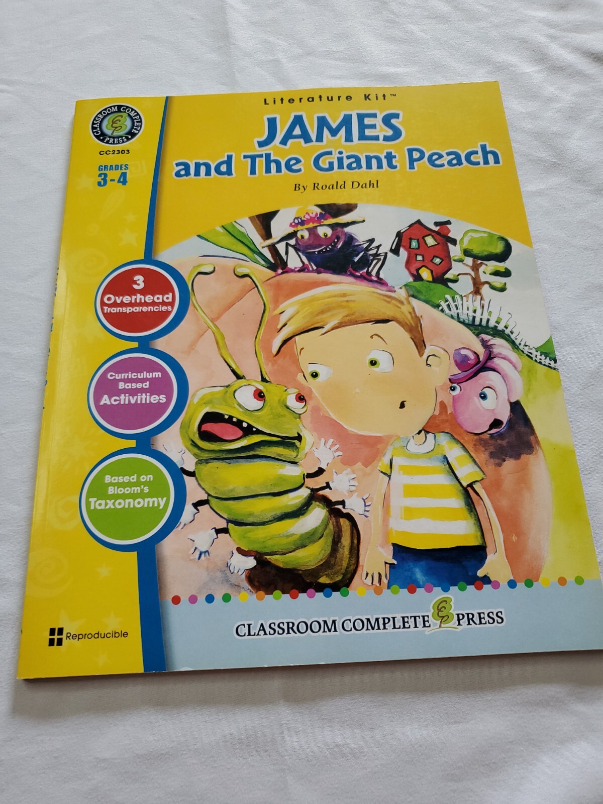 Classroom Complete Press CC2303 James and the Giant Peach - Literature Kit