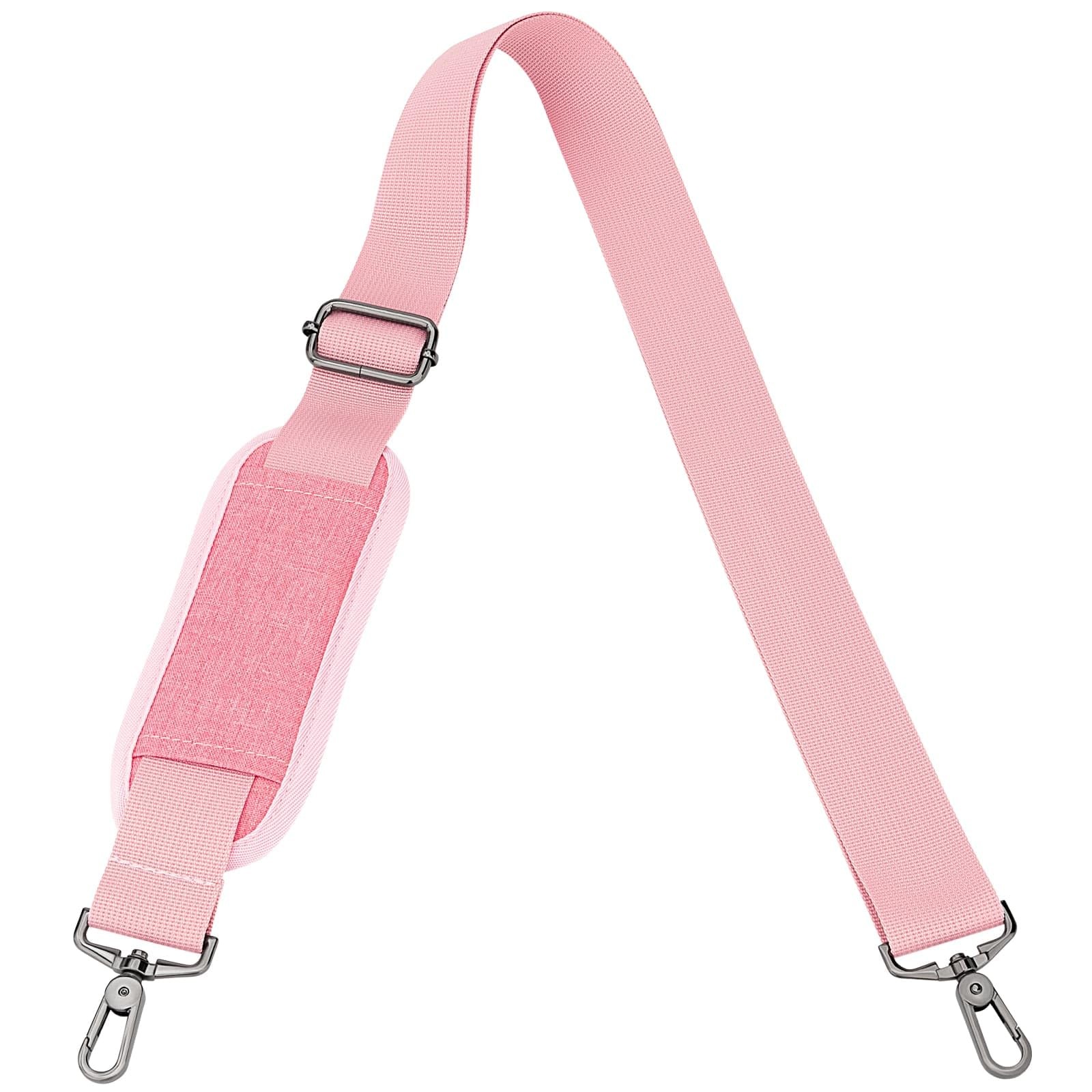 RAINYEAR 59 Inch Shoulder Strap Strap for Laptop Bag, Pink