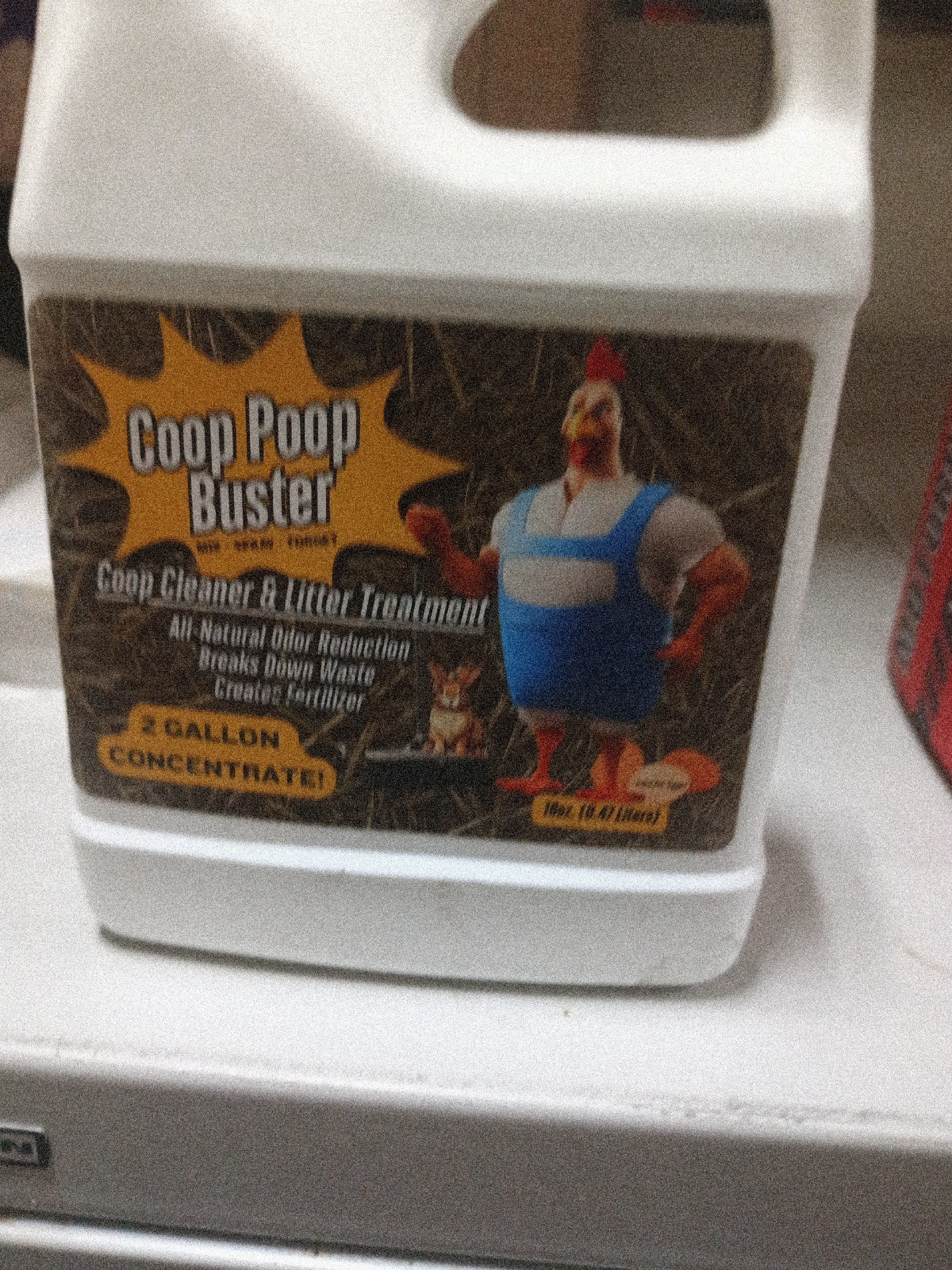 2 Gallon Concentrate! Chicken Coop Cleaner Cleaner! 16oz. 527