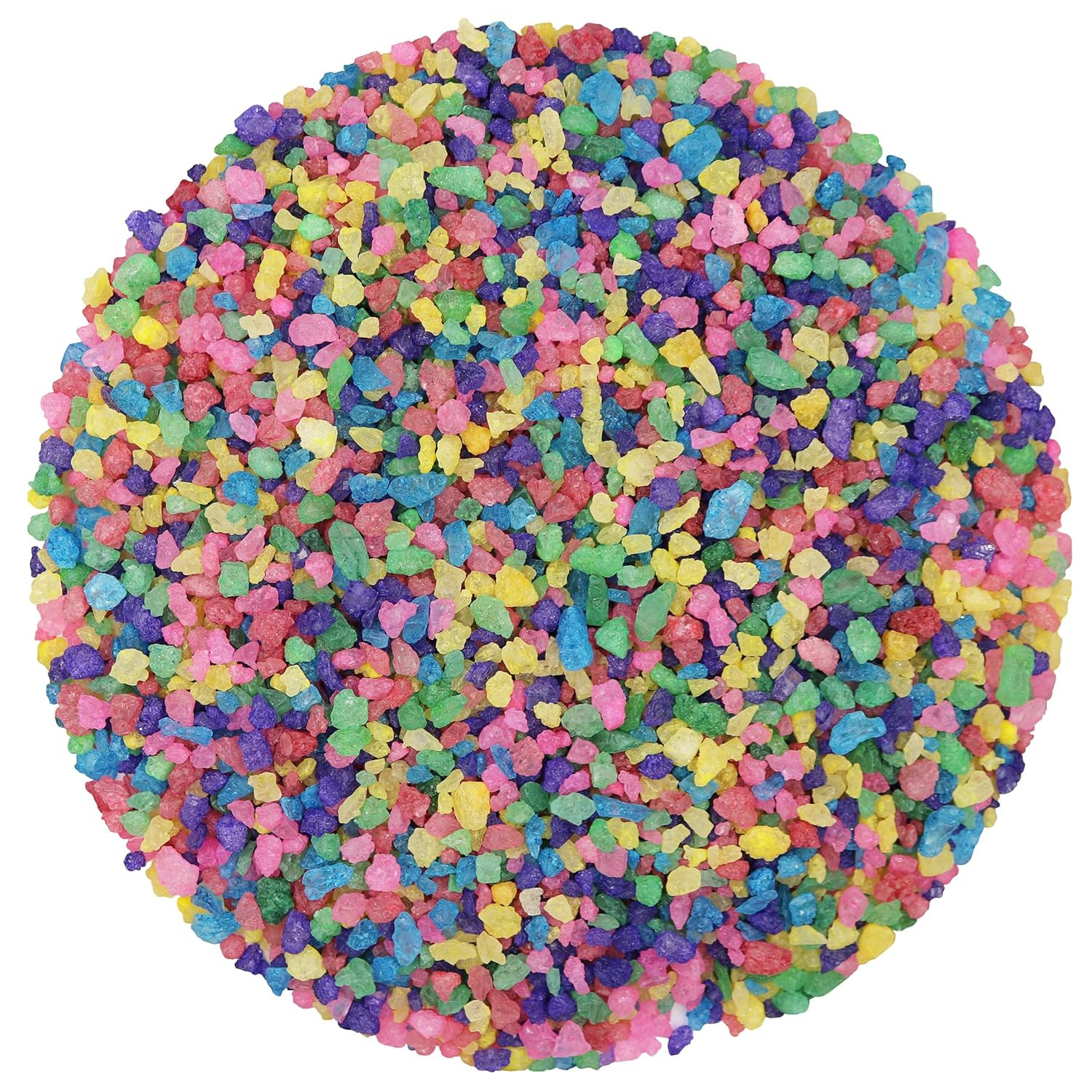 Firstchoicecandy Rock Candy Crystals 2 Pound Bulk Bag (Assorted)