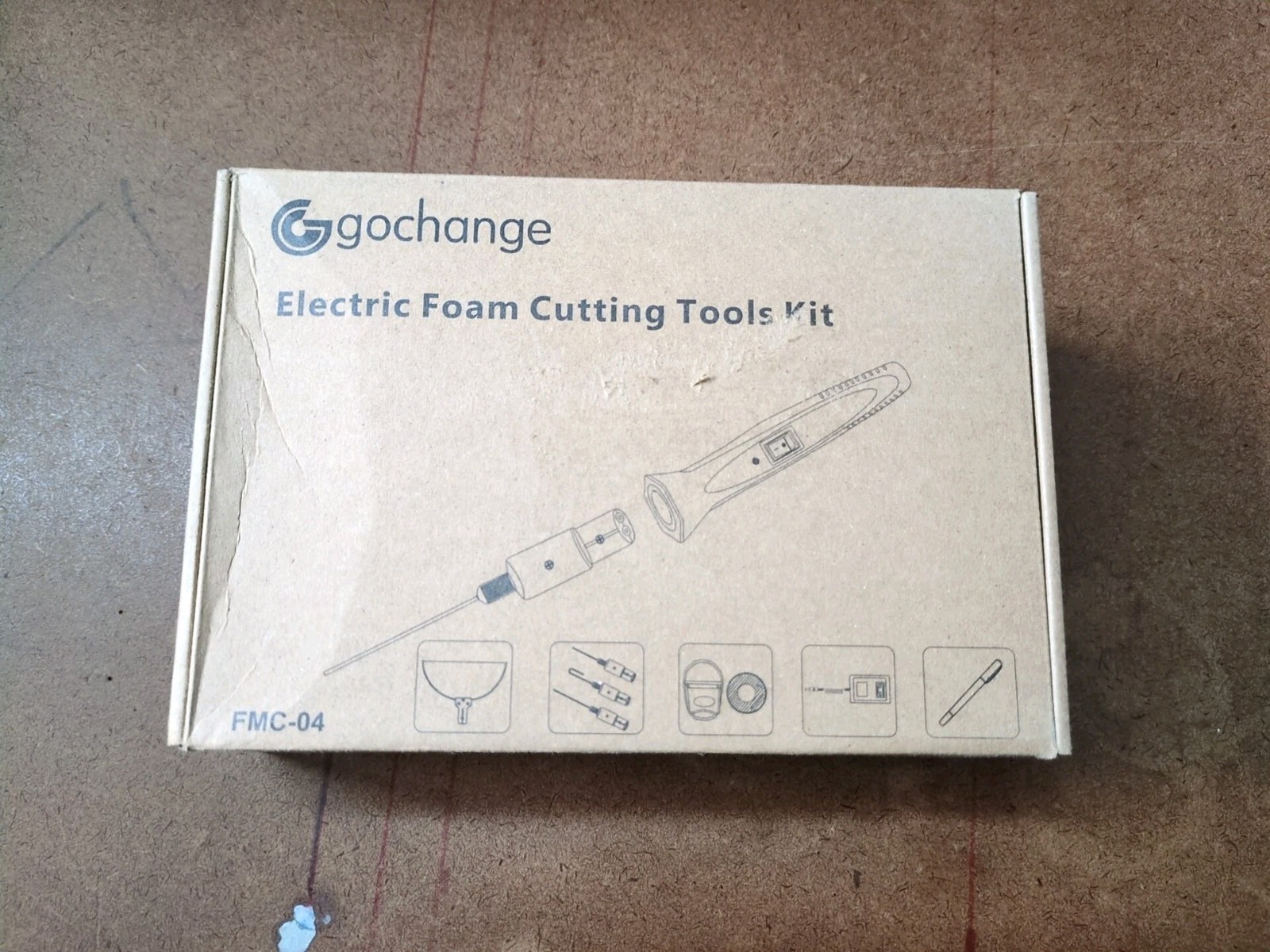 GoChange Electric Foam Cutting Tools Kit FMC-02 AC100‑240V Stainless Steel