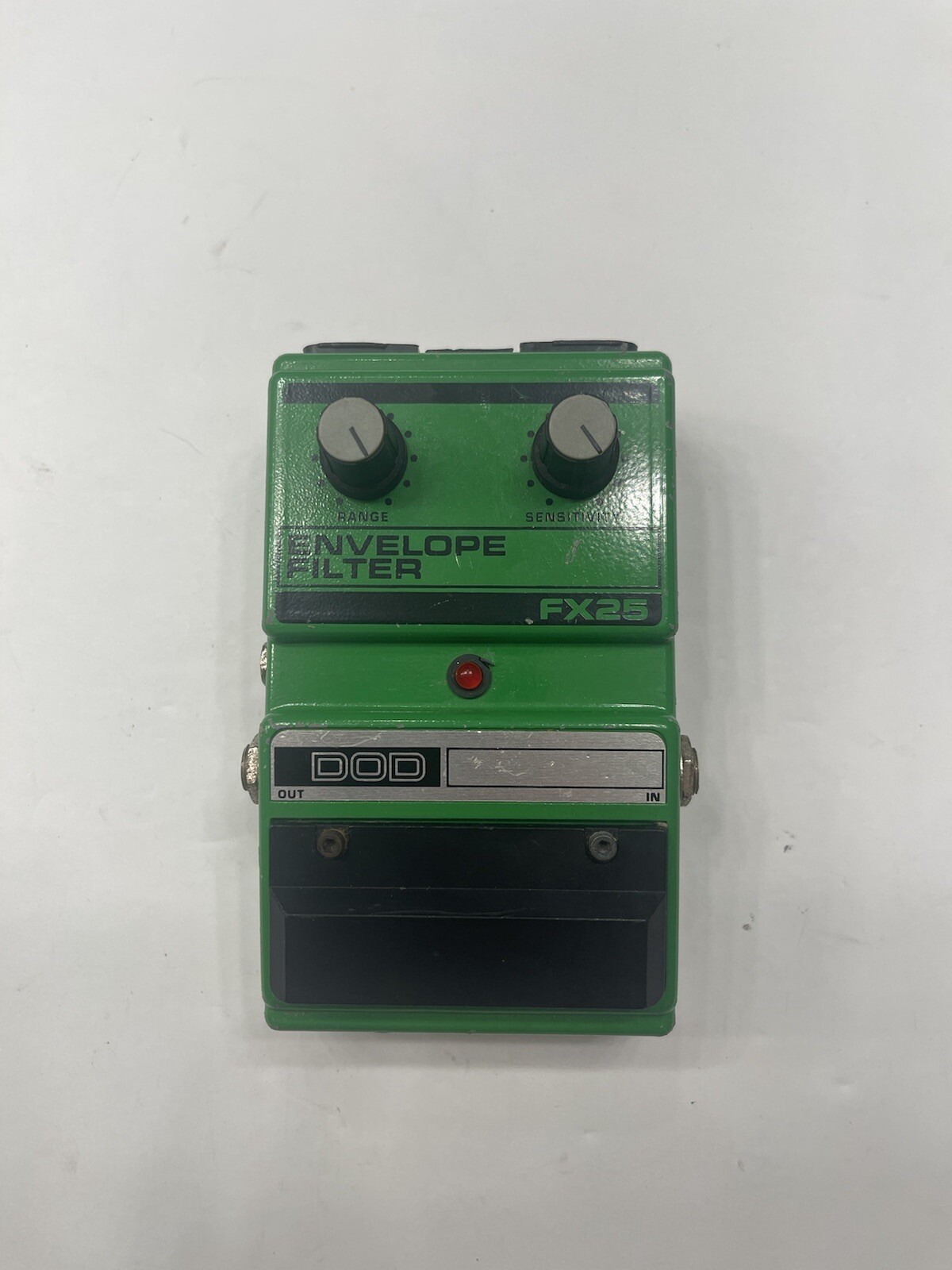 DOD Digitech FX25 Envelope Filter Auto Wah Kermit Green Guitar Effect Pedal