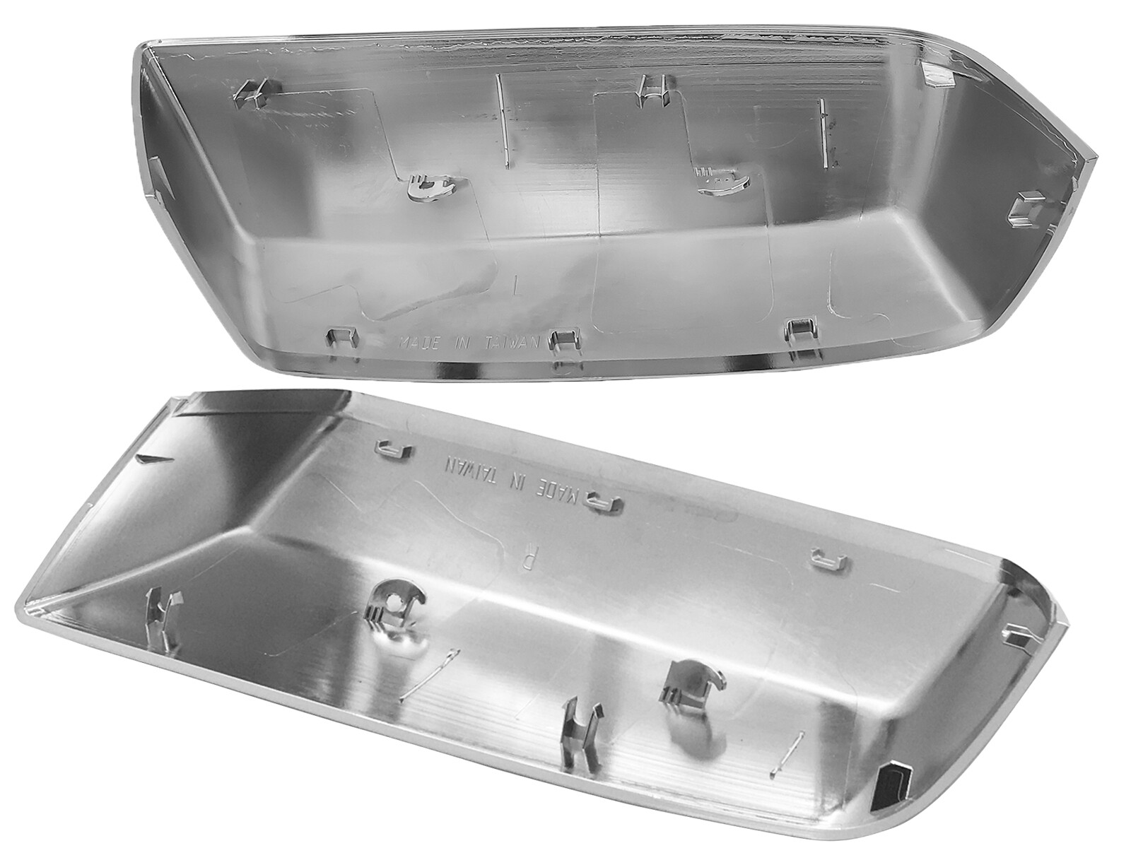 For 2014 - 2019 SIERRA SILVERADO Chrome Mirror Cap Set Passenger and Driver Side