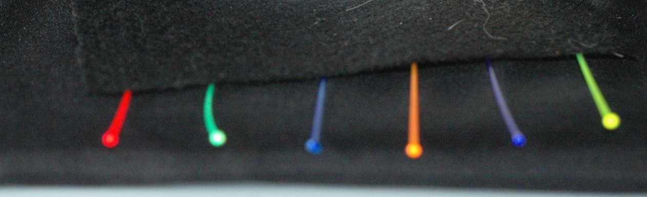 ☀️+ Fiberoptic replacement rods sight fiber optic .060 .040 mm USA 🔫