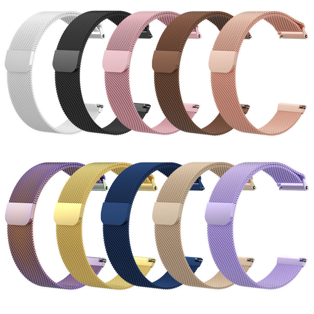 Stainless Steel Metal Milanese Band Bracelet Strap wristband for Fitbit Versa