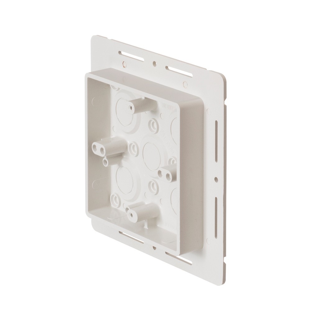 Arlington 8081 Siding Box for Fixtures & Receptacles – White (Box Only)