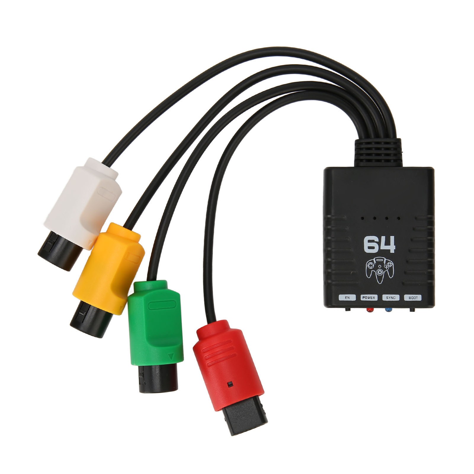 ｀Wireless Controller Adapter Support 4 Player BT Controller Converter For N64