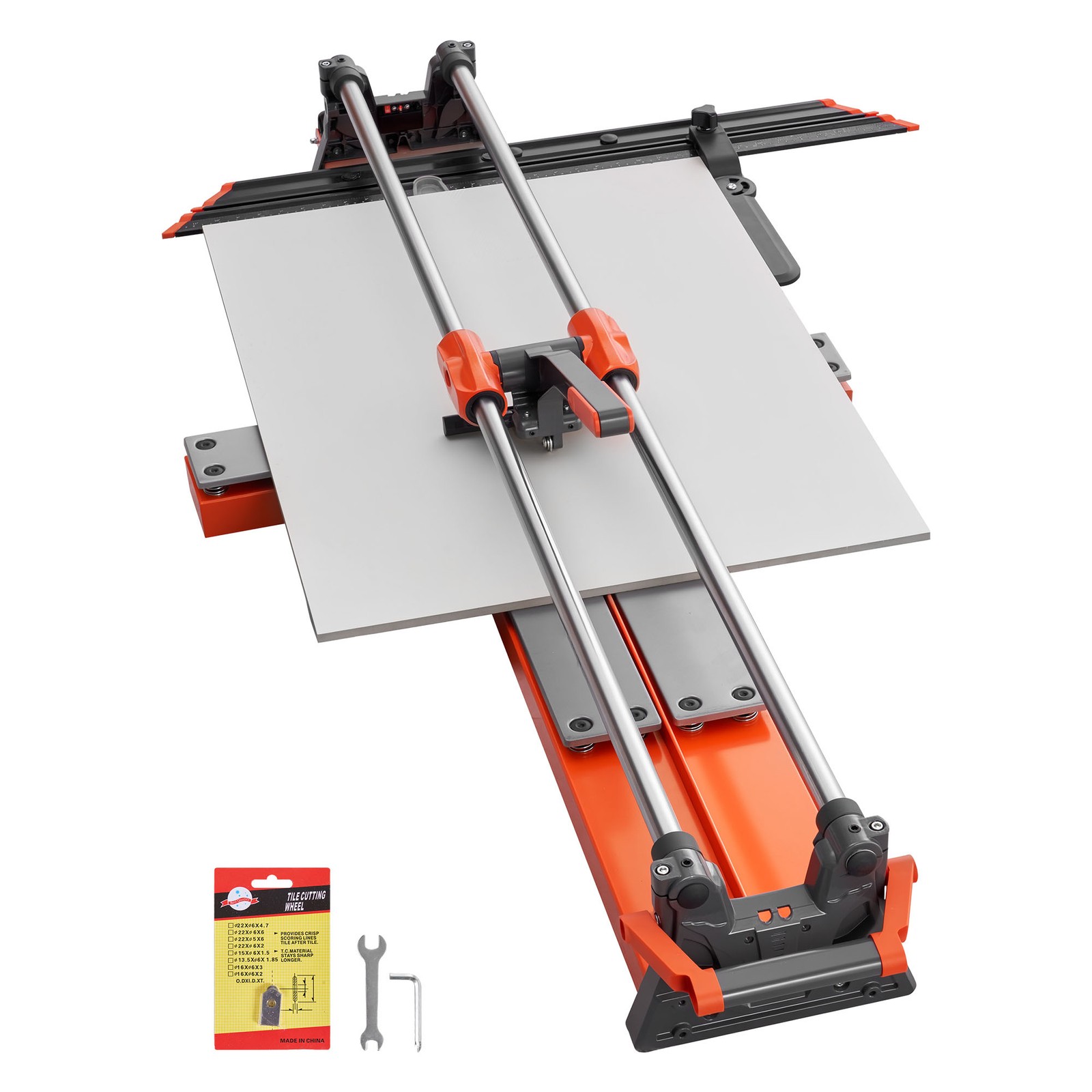 Uimoso 47.2-Inch Manual Tile Cutter with Enhanced Sliding Head and Spring Base