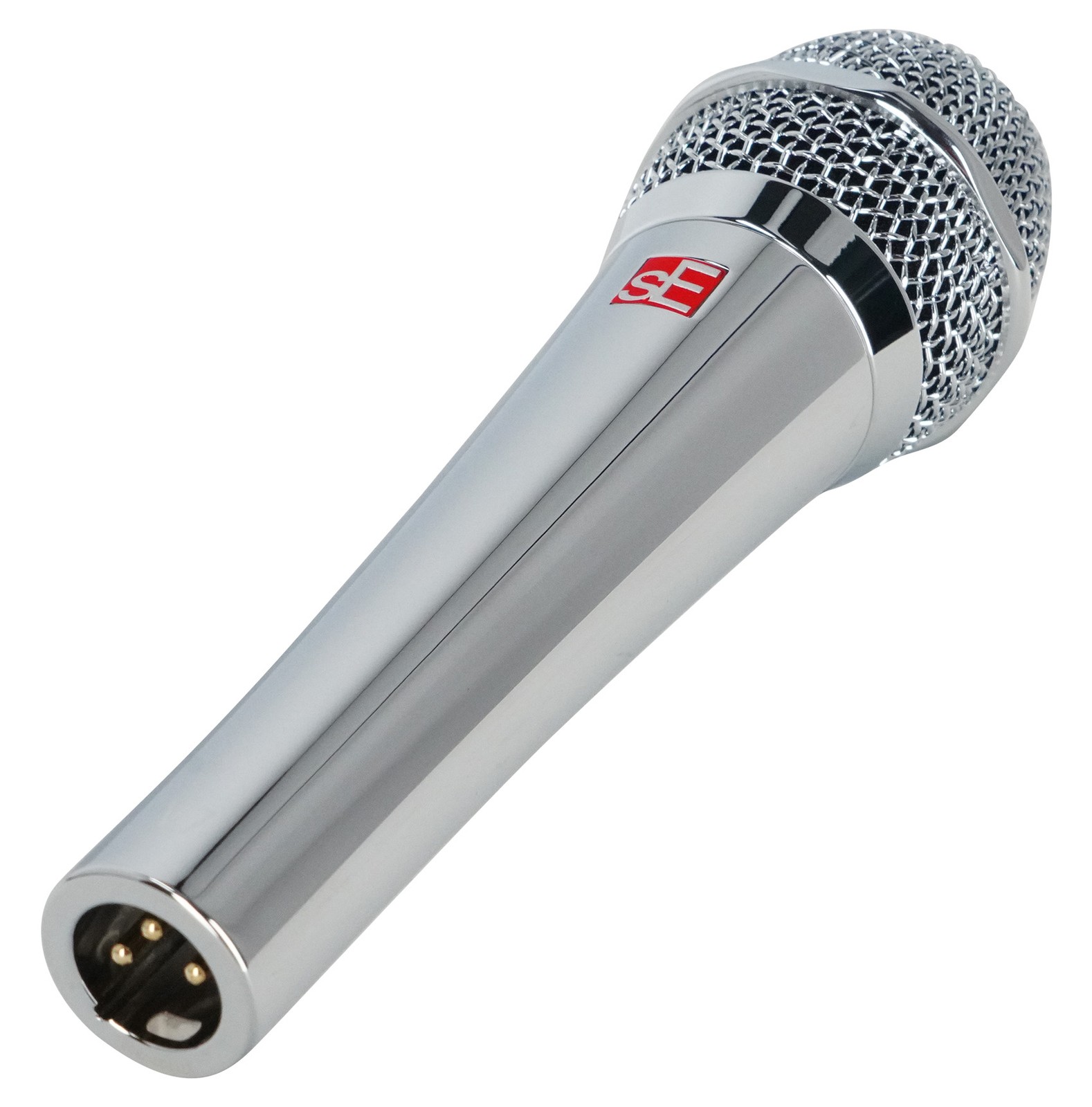 Se Electronics V7 CHROME Dynamic Microphone Vocal Handheld Mic+Cable+Backpack