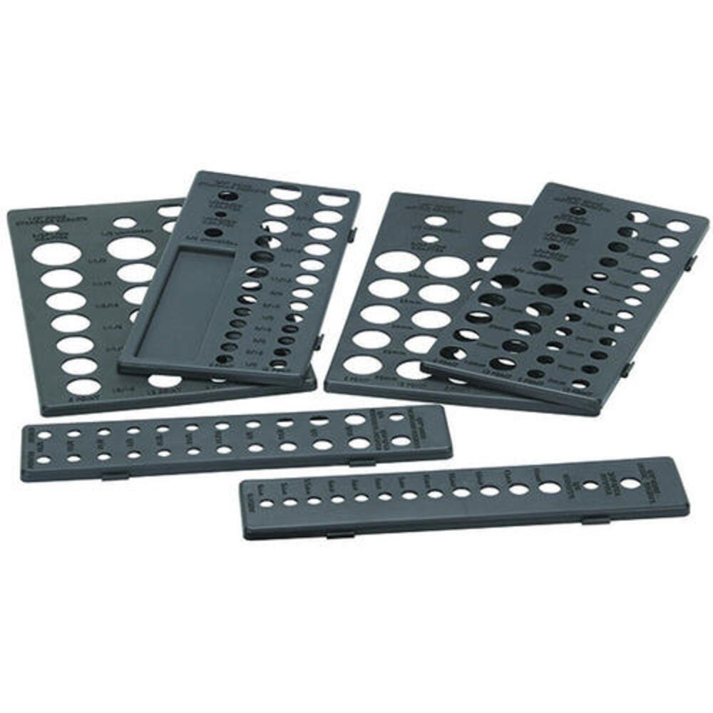 6-Piece Socket Drawer Organizer Tool Box Tray Set Storage Rack Insert