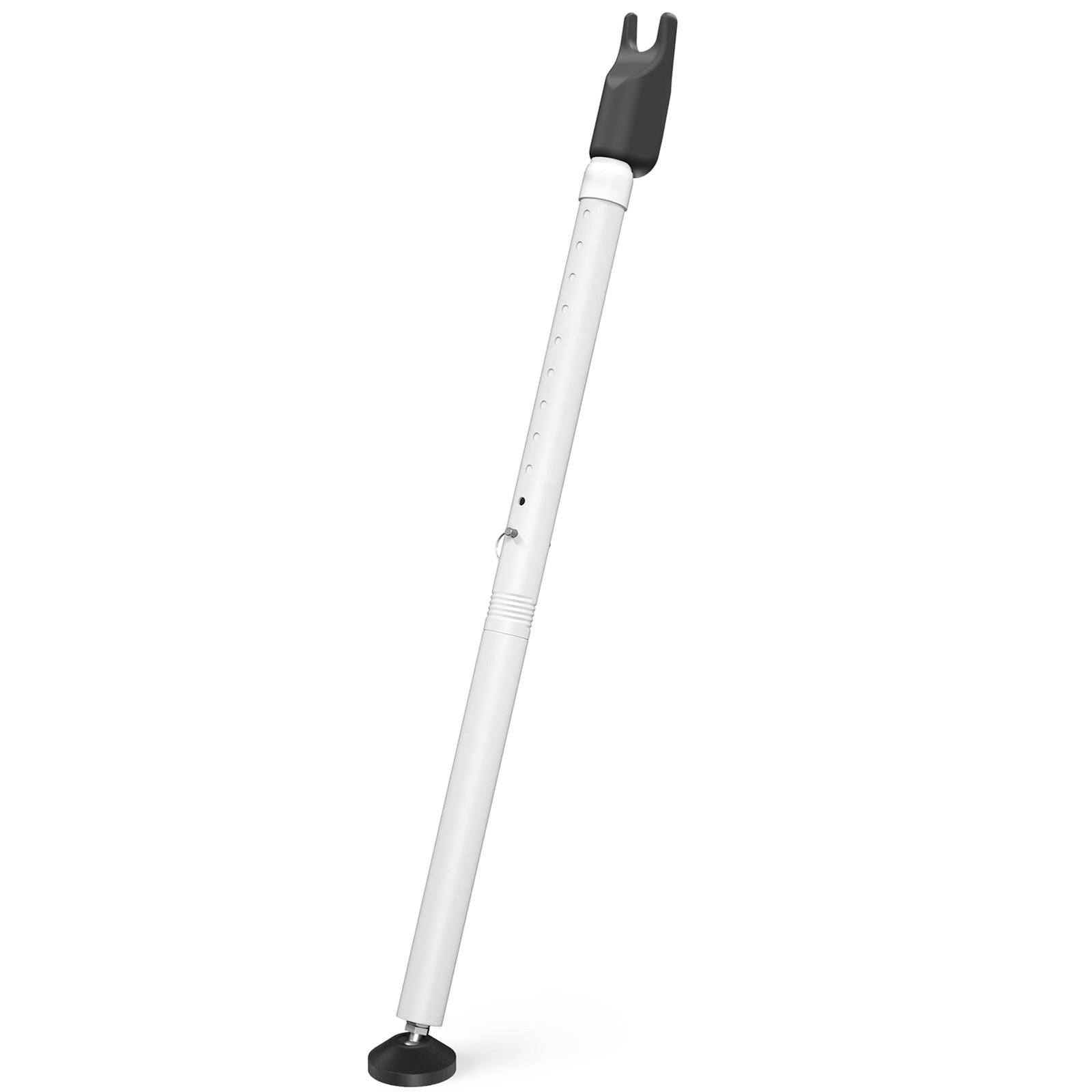Sliding Glass Door Security Bar, Patio Barricade White