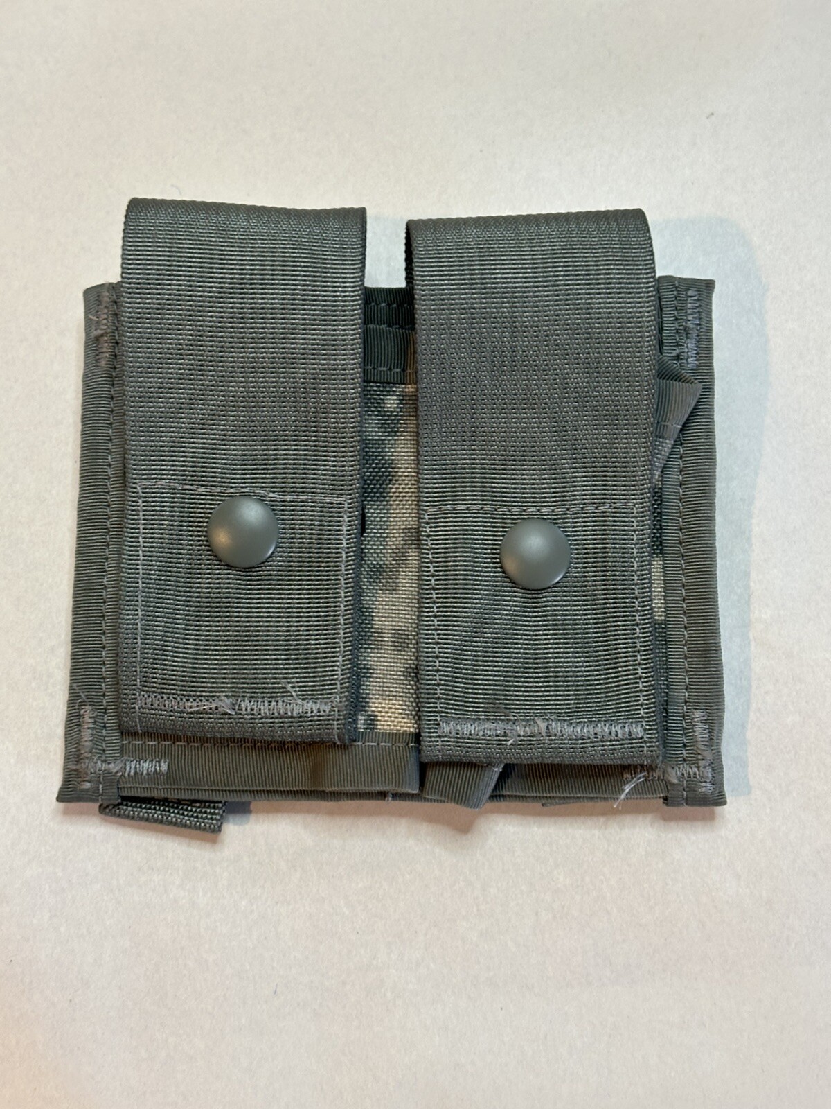 NEW US Military MOLLE 40MM HIGH EXPLOSIVE Double Pouch US Military Issue ACU