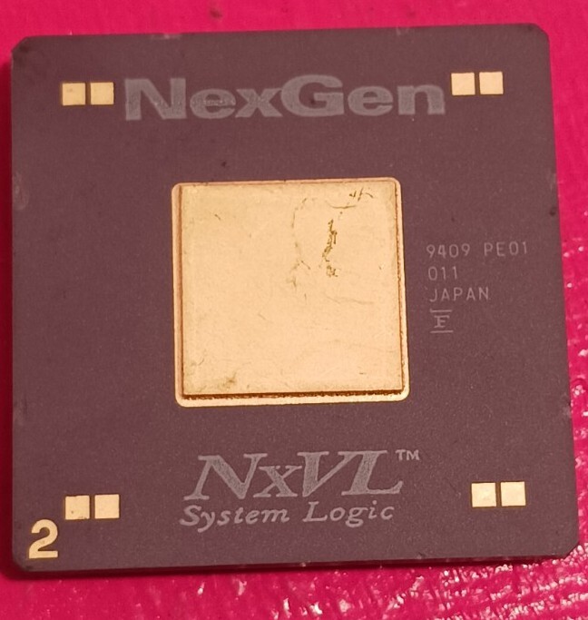 Rare Vintage NexGen Nxvl System Logic CPU Processor 9409 Pe01 011