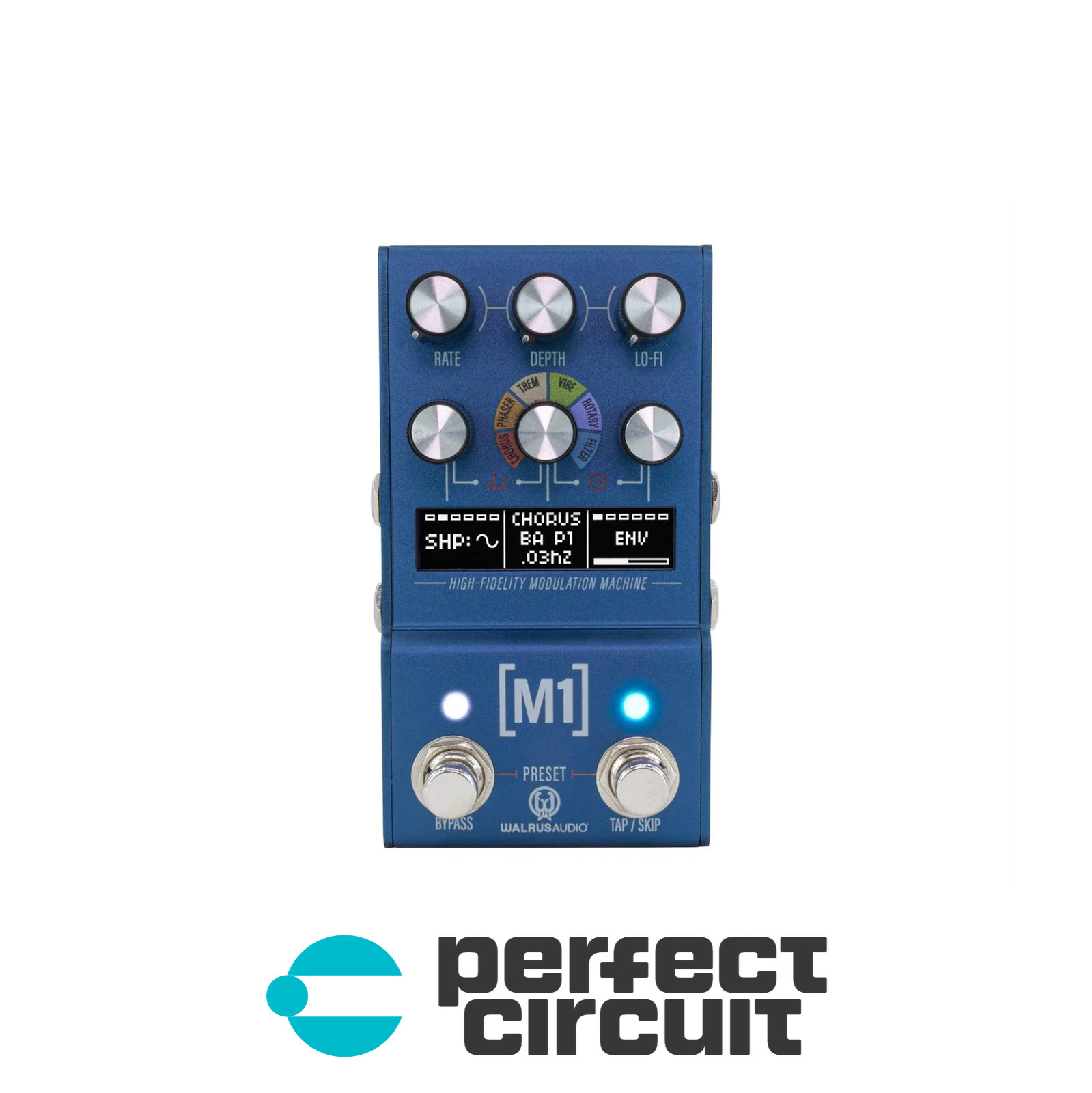 Walrus Audio M1 MKII HighFidelity Modulation Pedal EFFECTS DEMO PERFECT CIRCUIT