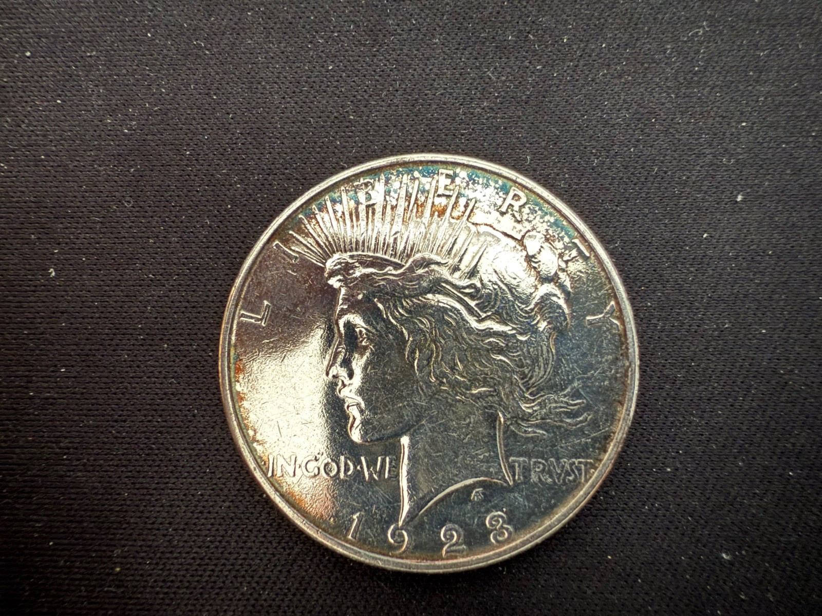 1923-D $1 Peace Dollar