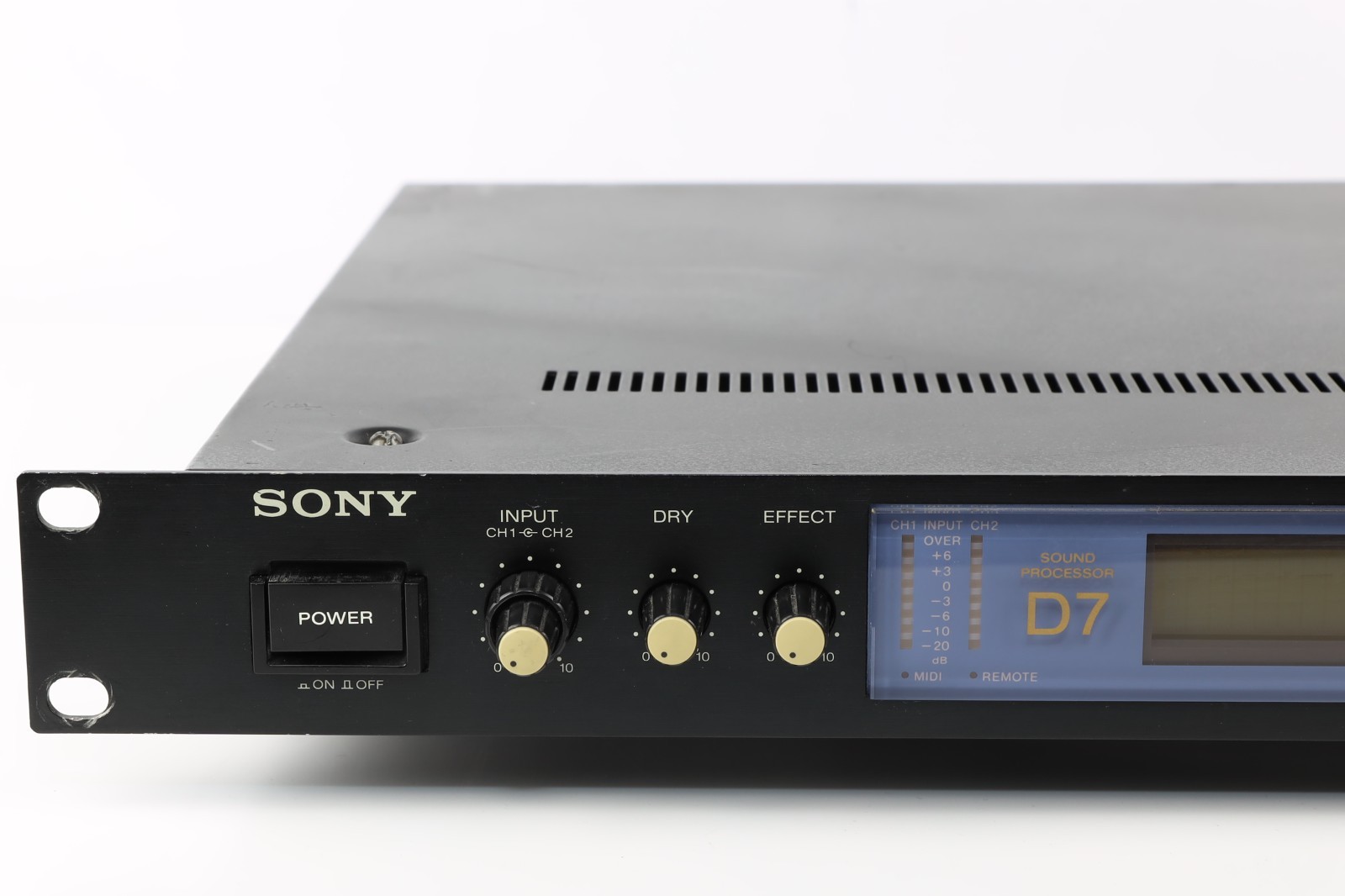 Sony DPS-D7 Digital Delay new internal battery Reverb Delay From Japan
