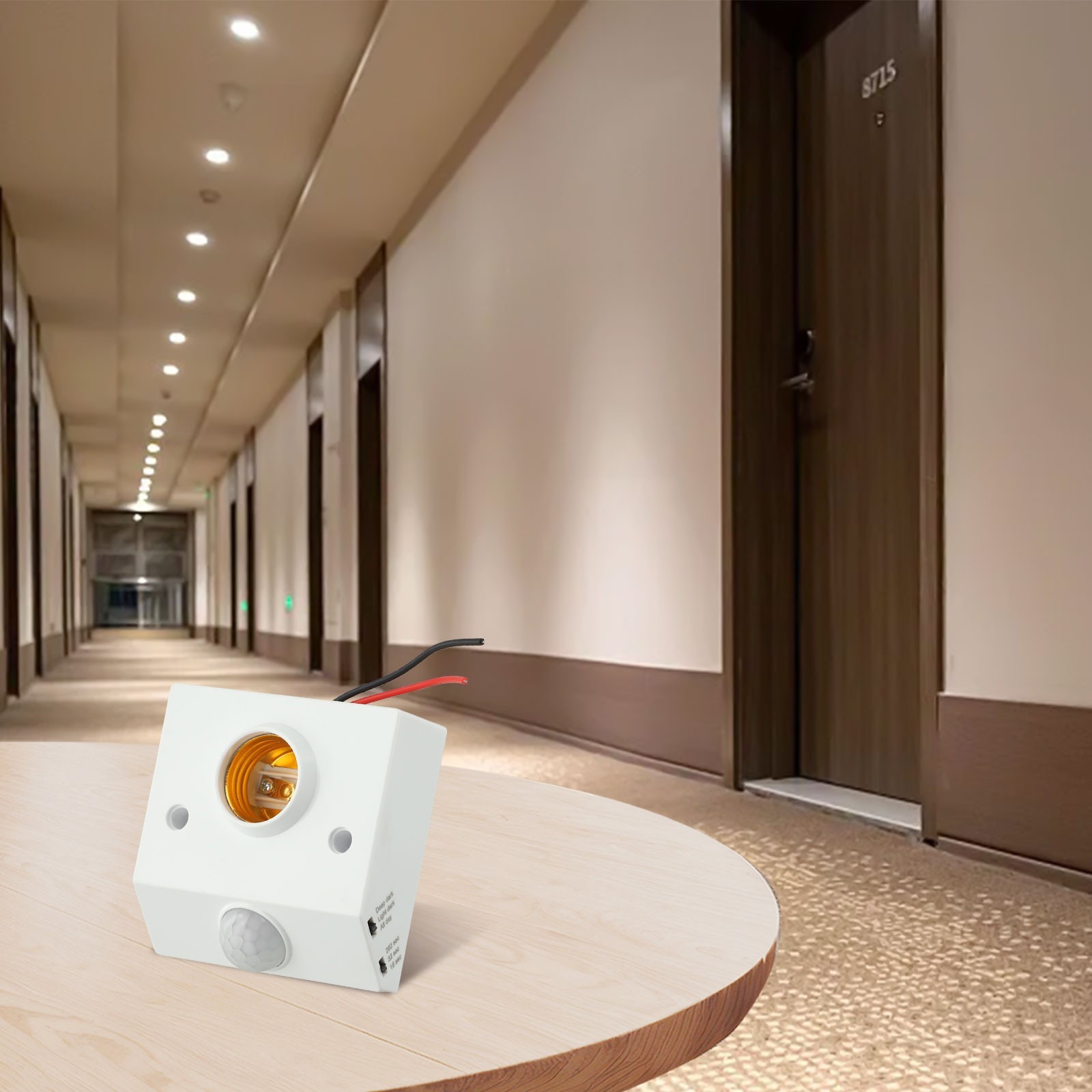 Energizing Solution The Intelligent E27 Infrared Sensor Light Fixture System