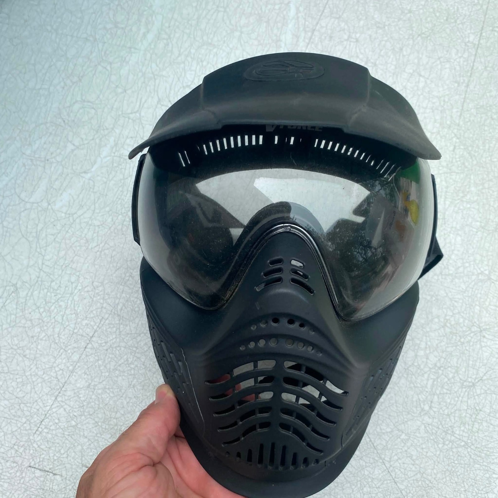 V-Force Profiler Paintball Mask Goggles Black Lens Full Face Eye Protection