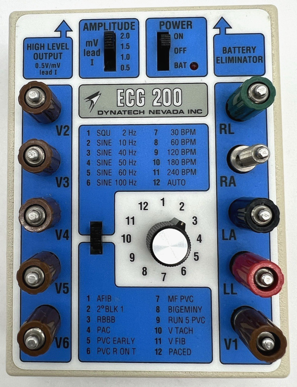 DYNATECH NEVADA INC ECG 200 Simulator DNI
