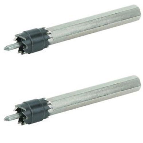 2 Pack 3/8" Double Sided Rotary Spot Weld Cutters Removes Cuts Welds Drill Bits