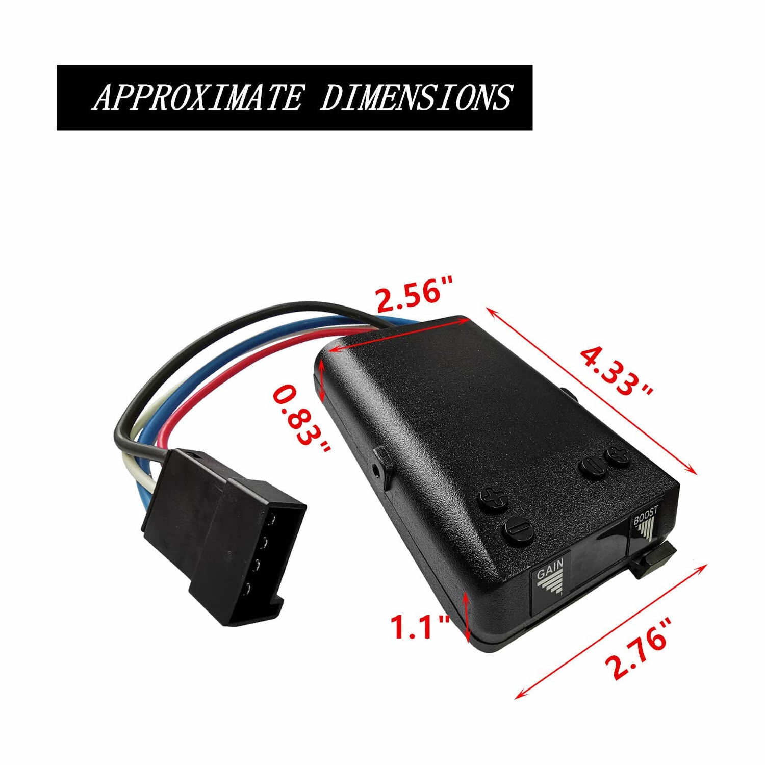 Electronic Trailer Brake Controller with 2to8 Braking System Replace for 8508211