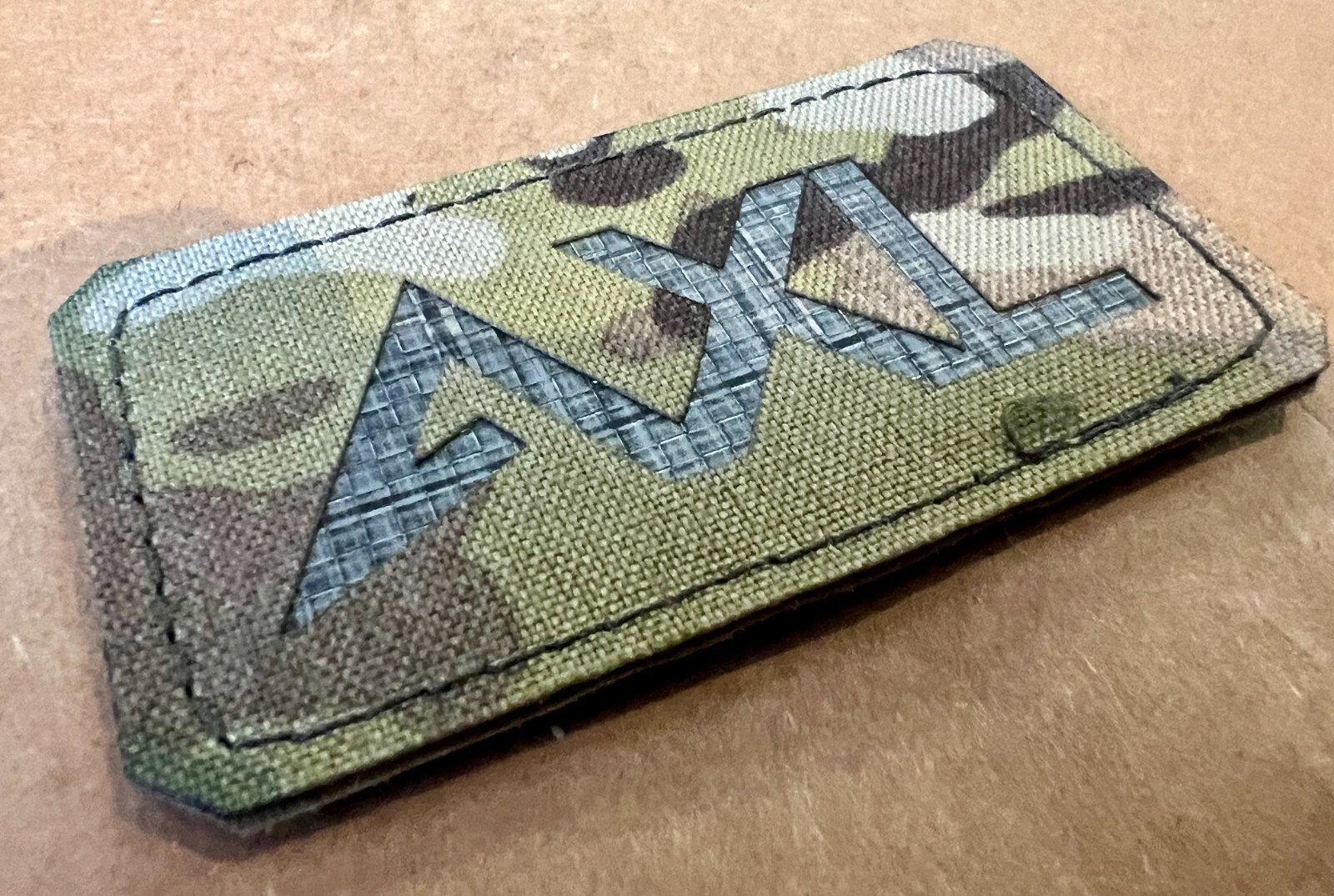 AXL Multicam Logo Tegris Backing Patch