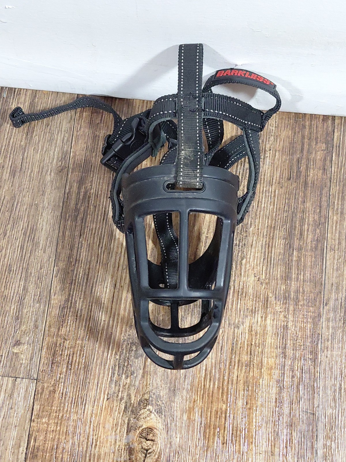 Barkless Adjustable Dog Muzzle Size 3 Nylon Straps Medium Breed Dogs